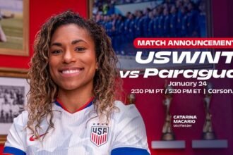 US Women’s National Team to kick off 2026 with Southern California training camp and international friendly