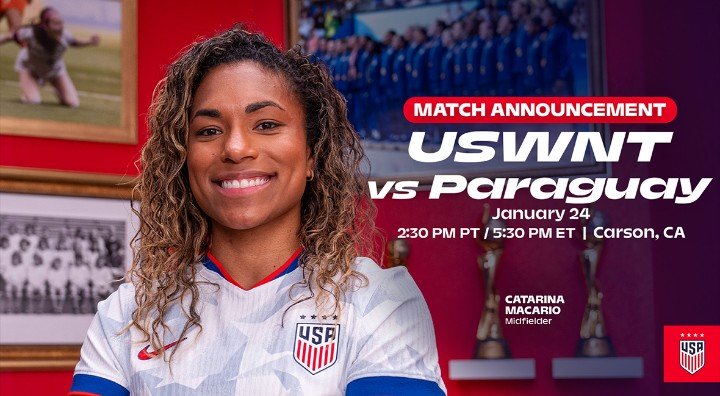 US Women’s National Team to kick off 2026 with Southern California training camp and international friendly