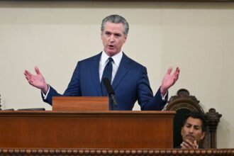 Newsom Casts California as a Counterweight to Trump in Final State of the State