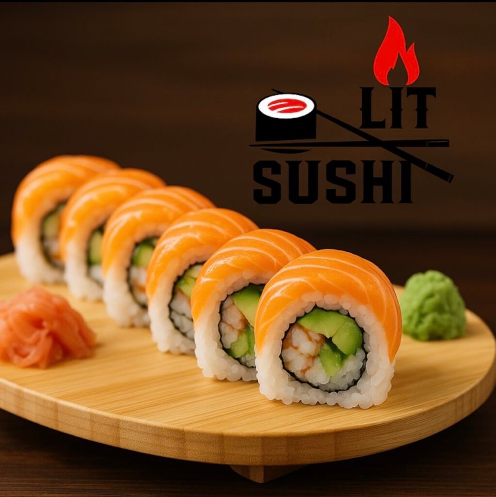 lit sushi